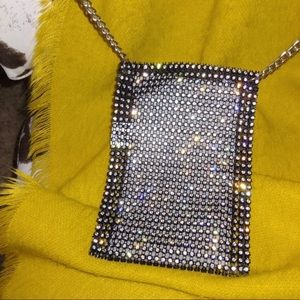 New! 💎Rhinestone Cell Phone Bling Cross-Body/Bag